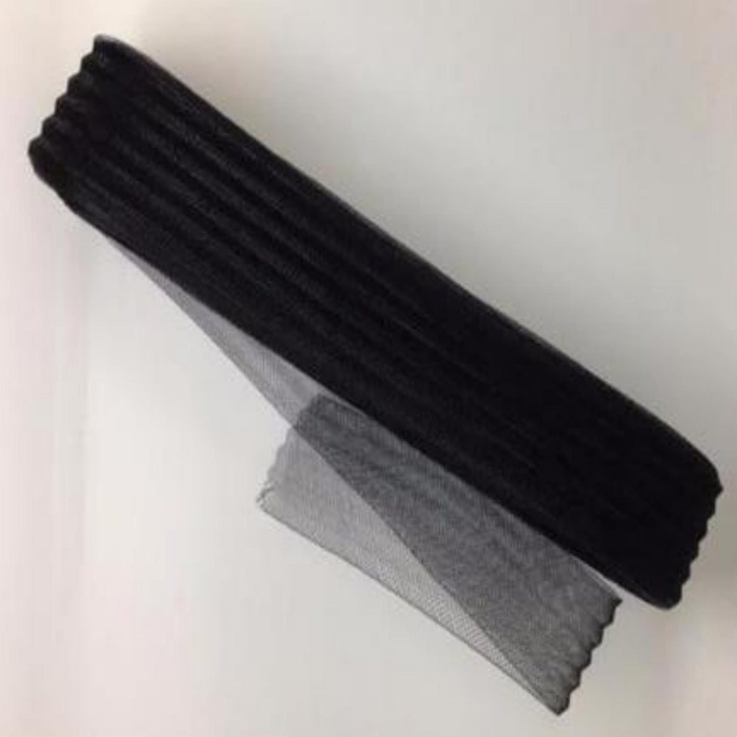 black 1.8"/4cm Plain Crinoline 