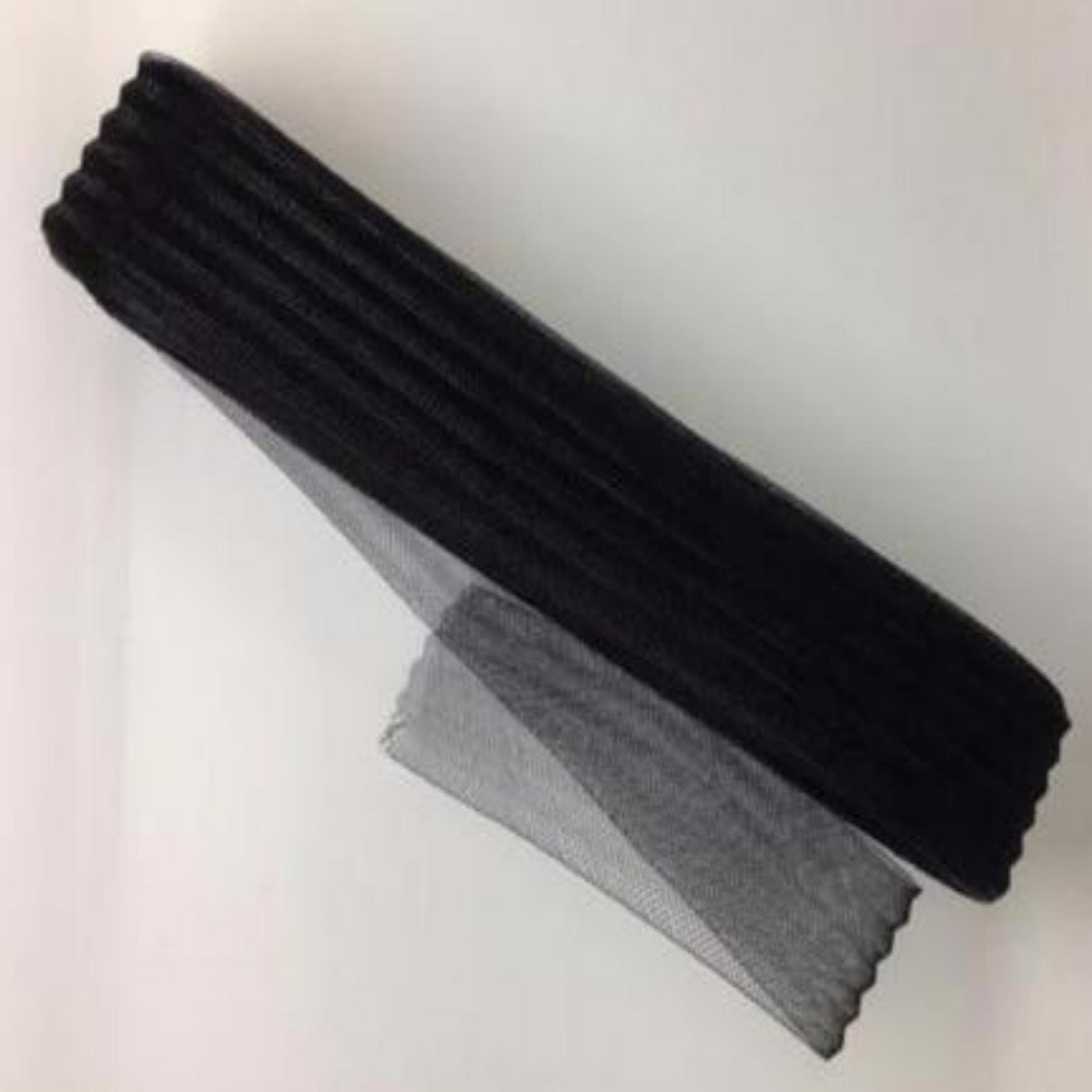 black 1.8"/4cm Plain Crinoline 