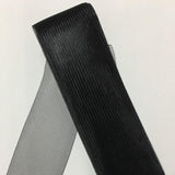 black 3" / (7-8cm) Plain Crinoline