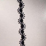 Braid Filgree -black and white speckle filgree and spirals