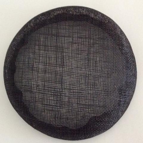 Sinamay Button [14cm] Base - AU - B Unique Millinery