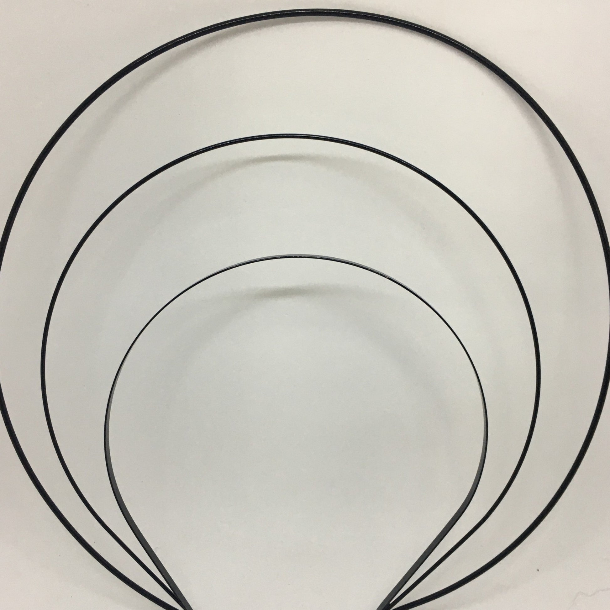 Metal Halo Headbands black double