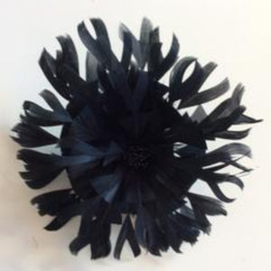 Large Feather Flower (YX12079) (0416) - AU - B Unique Millinery