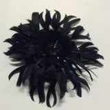 Small Feather Flower (YX12079) - AU - B Unique Millinery