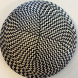 Round Multi-Colour Checked Buntal [16cm] Bases - AU - B Unique Millinery