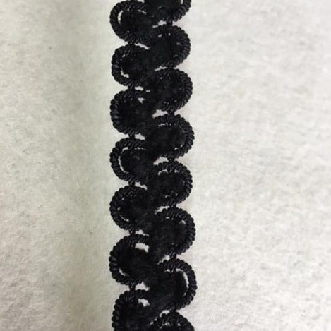 Braid Loops - black open loop