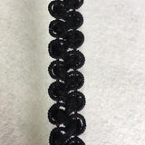 Braid Loops - black open loop