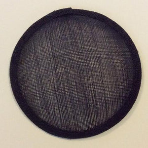 Sinamay Round [14cm] Base - AU - B Unique Millinery