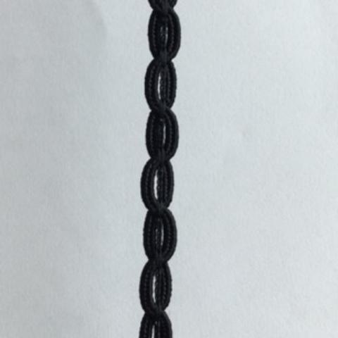 Braid Scallops - black