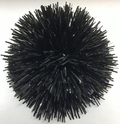 Powder Puff Balls black shimmer