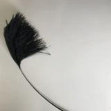 Stripped Ostrich Feather - AU - B Unique Millinery