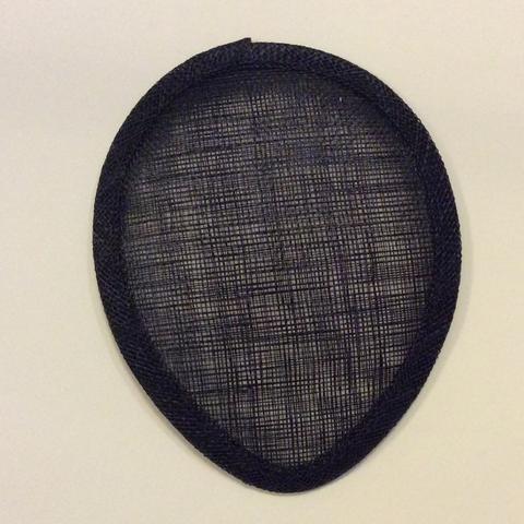 Sinamay Teardrop [11cmx14cm] Hat Base - AU - B Unique Millinery