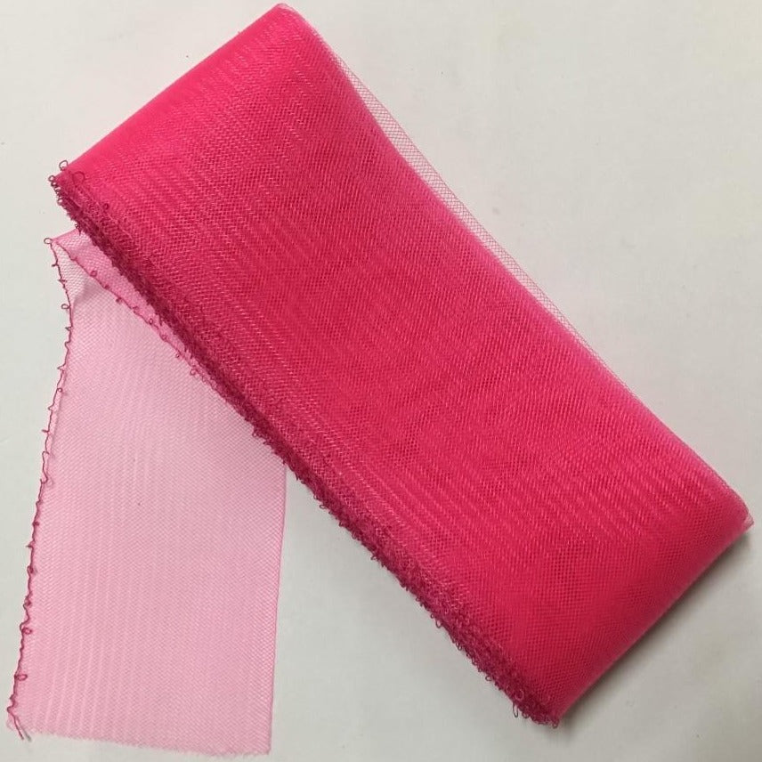 bright pink 4" / 10cm Crinoline with Draw-String