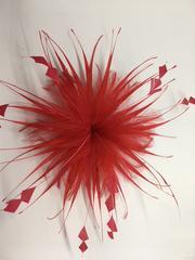 Spikey Feather Flower (YX12102) - AU - B Unique Millinery