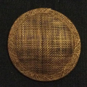 Sinamay Round [10cm] Bases - AU - B Unique Millinery