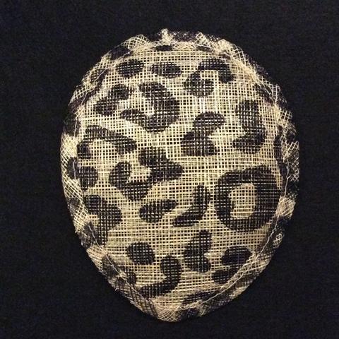 Sinamay Teardrop [11cmx14cm] Hat Base - AU - B Unique Millinery