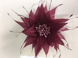 Spikey Feather Flower Minature (EF1099) - US - B Unique Millinery