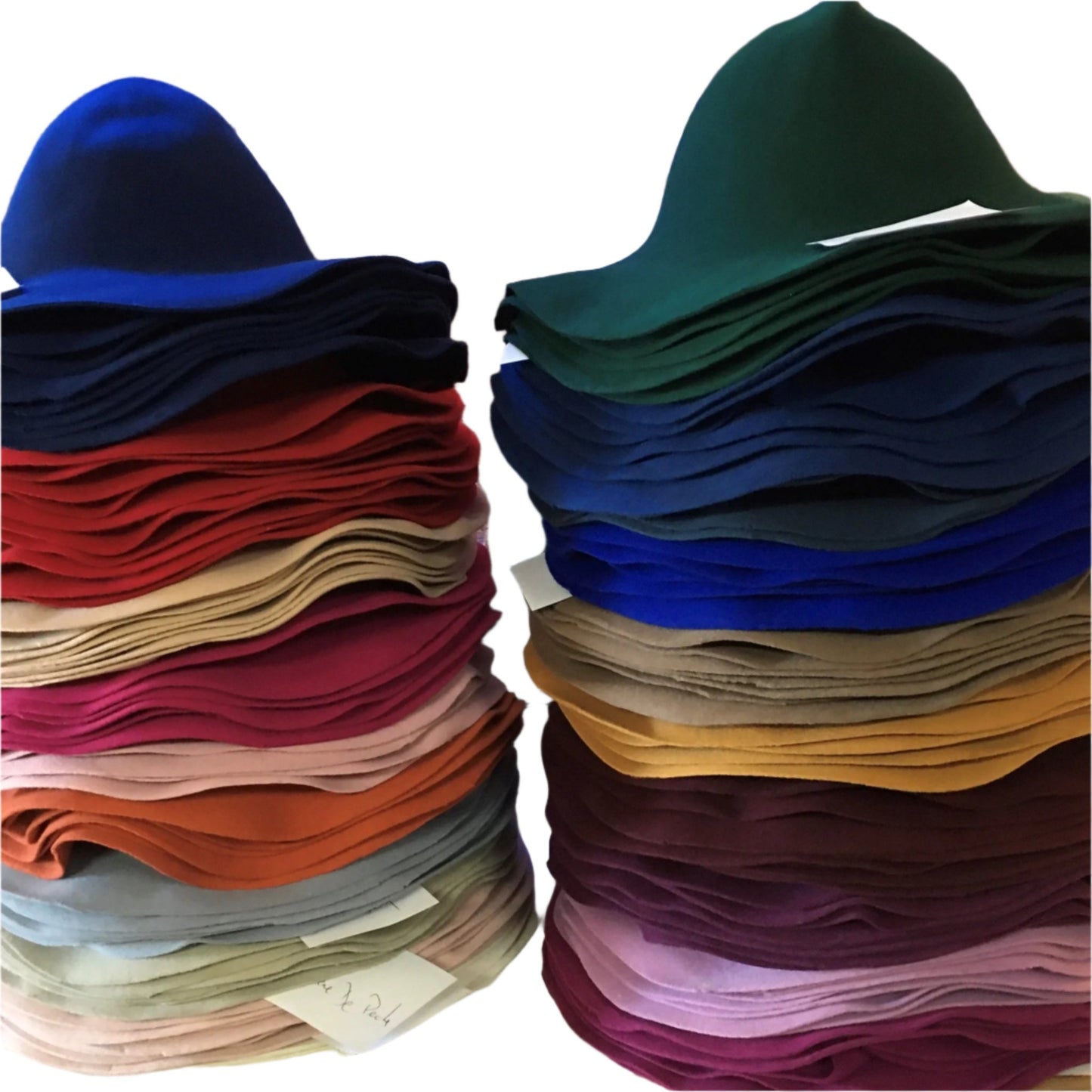 Wool Felt Capelines - combo