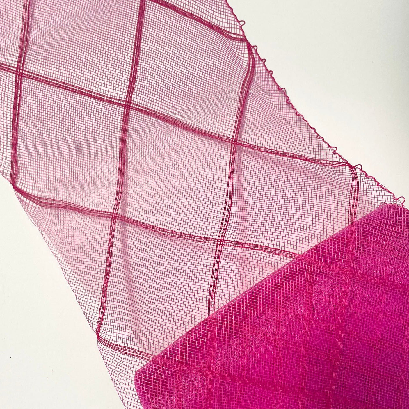 cerise 6" / 16cm Criss Cross Crinoline with Draw-String