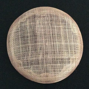 Sinamay Button [14cm] Base - AU - B Unique Millinery
