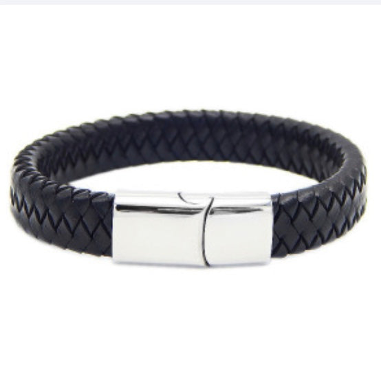 Flat Braided Leather Cord - AU