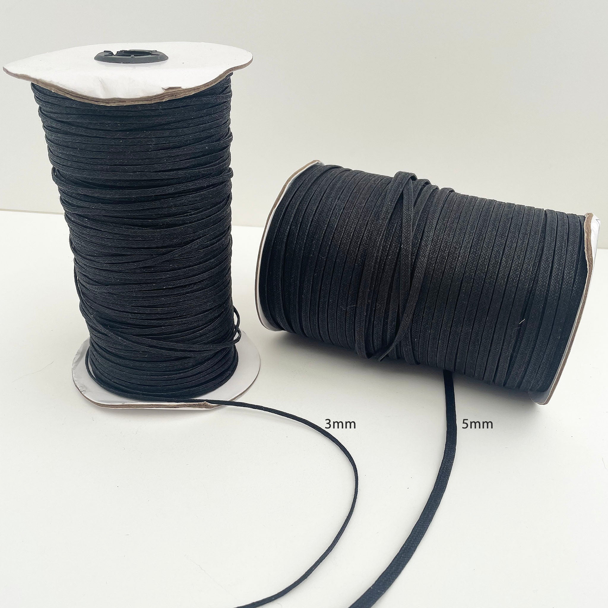 Waxed cotton cheap cord 3mm