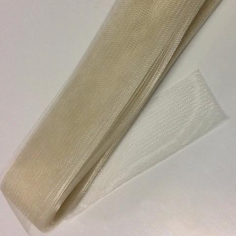 cream 2" / 5cm Crinoline Braid