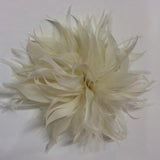 Large Striped Goose (F0015) Feather Flower - AU - B Unique Millinery