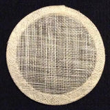 Sinamay Round [10cm] Bases - AU - B Unique Millinery