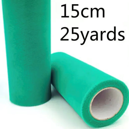 tulle dark green
