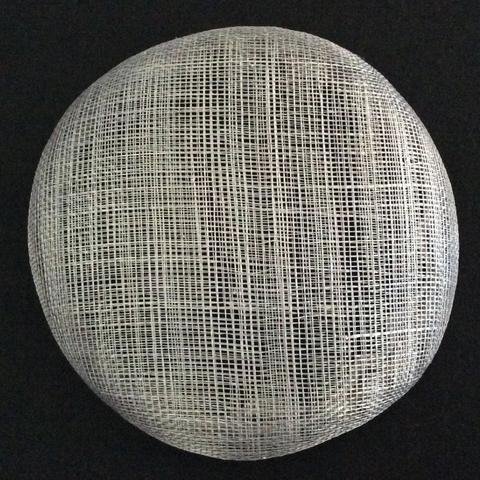 Sinamay Button [14cm] Base - AU - B Unique Millinery