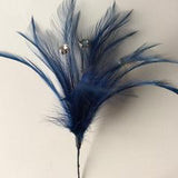 Small Diamontee Feather Mount Centres (FBN1610) - AU - B Unique Millinery