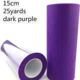 tulle dark purple