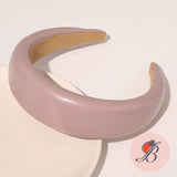 Faux Leather Padded Headbands - UK