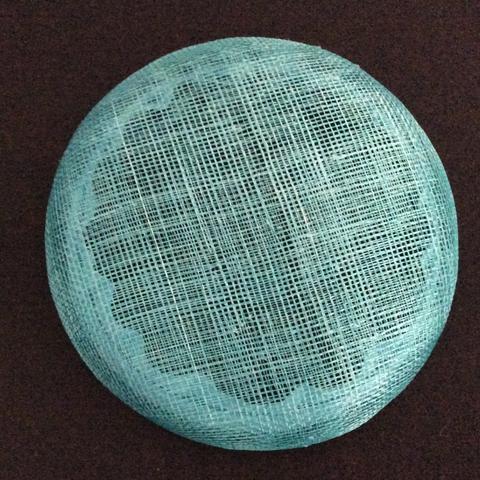 Sinamay Button [14cm] Base - AU - B Unique Millinery