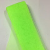 fluro green 3" / (7-8cm) Plain Crinoline