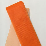 fluro orange 3" / (7-8cm) Plain Crinoline