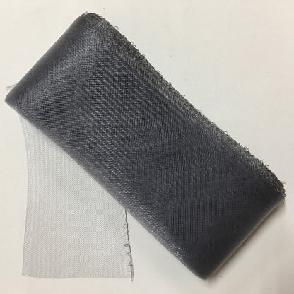 grey 4" / 10cm Crinoline with Draw-String