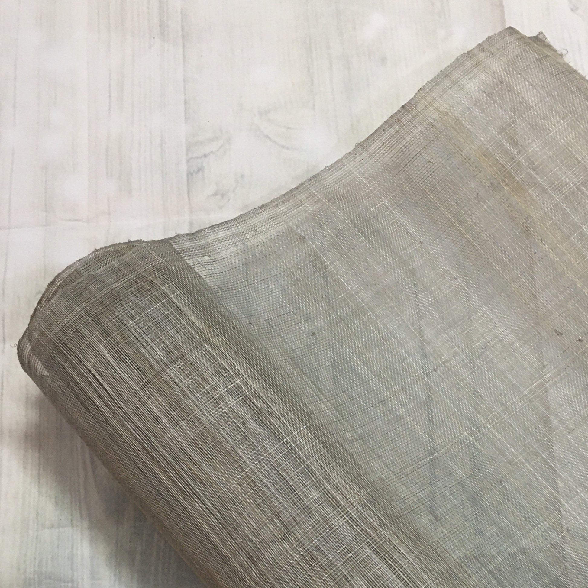 grey  sinamay - range of abaca products