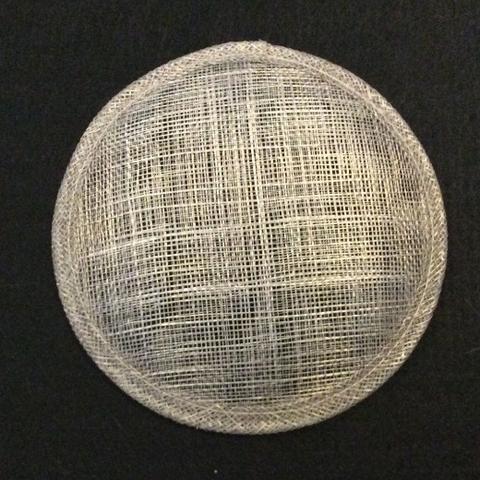 Sinamay Round [14cm] Base - AU - B Unique Millinery