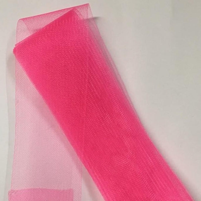 hot pink 3" / (7-8cm) Plain Crinoline