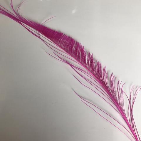 Dyed Peacock Sword [25-30cm] - AU - B Unique Millinery