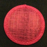 Sinamay Round [10cm] Bases - AU - B Unique Millinery