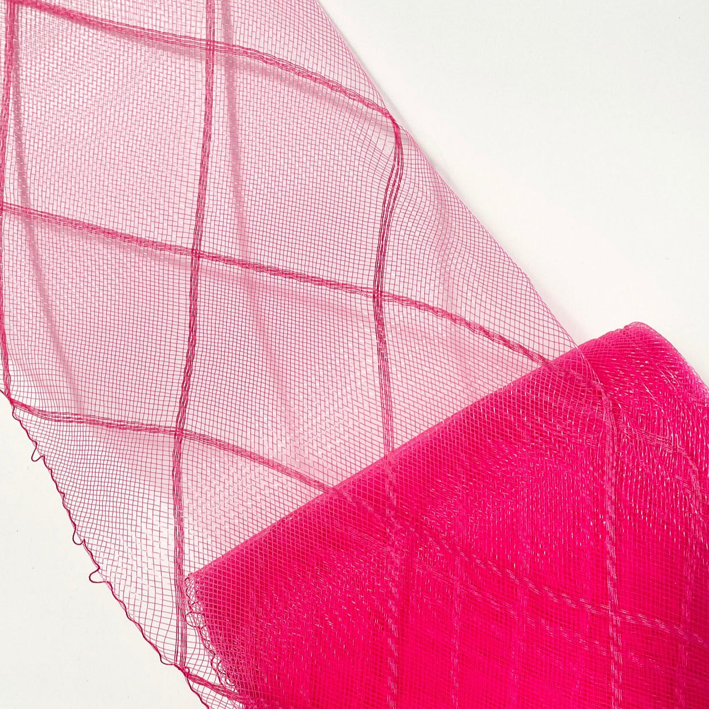 hot pink 6" / 16cm Criss Cross Crinoline with Draw-String