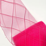 hot pink 6" / 16cm Criss Cross Crinoline with Draw-String