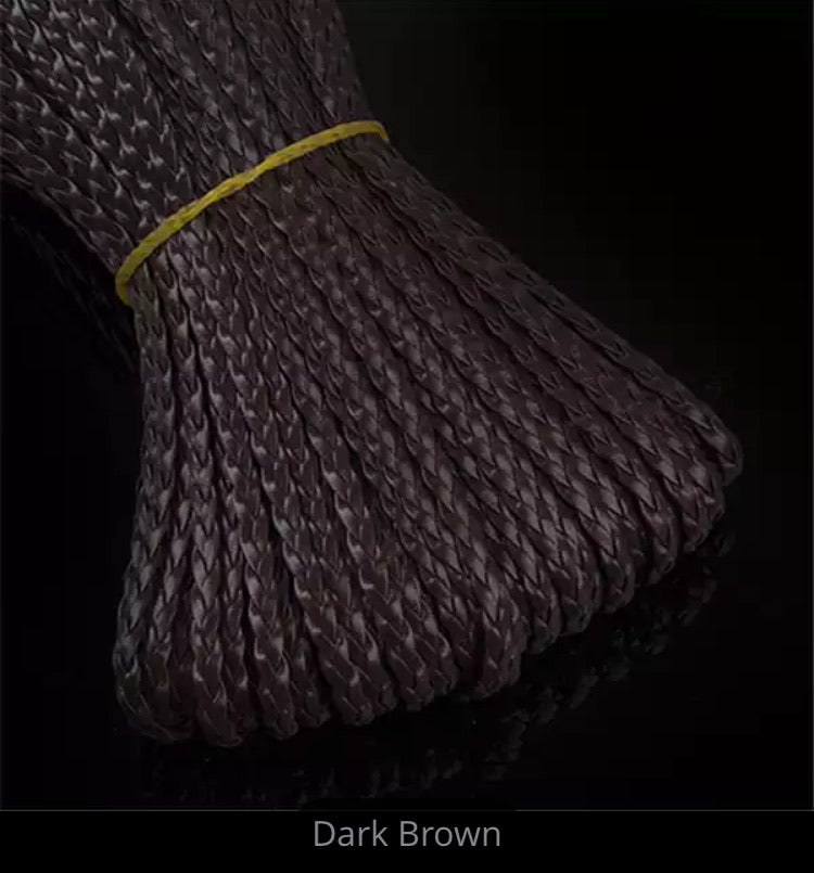 Plaited Leather Cord - AU