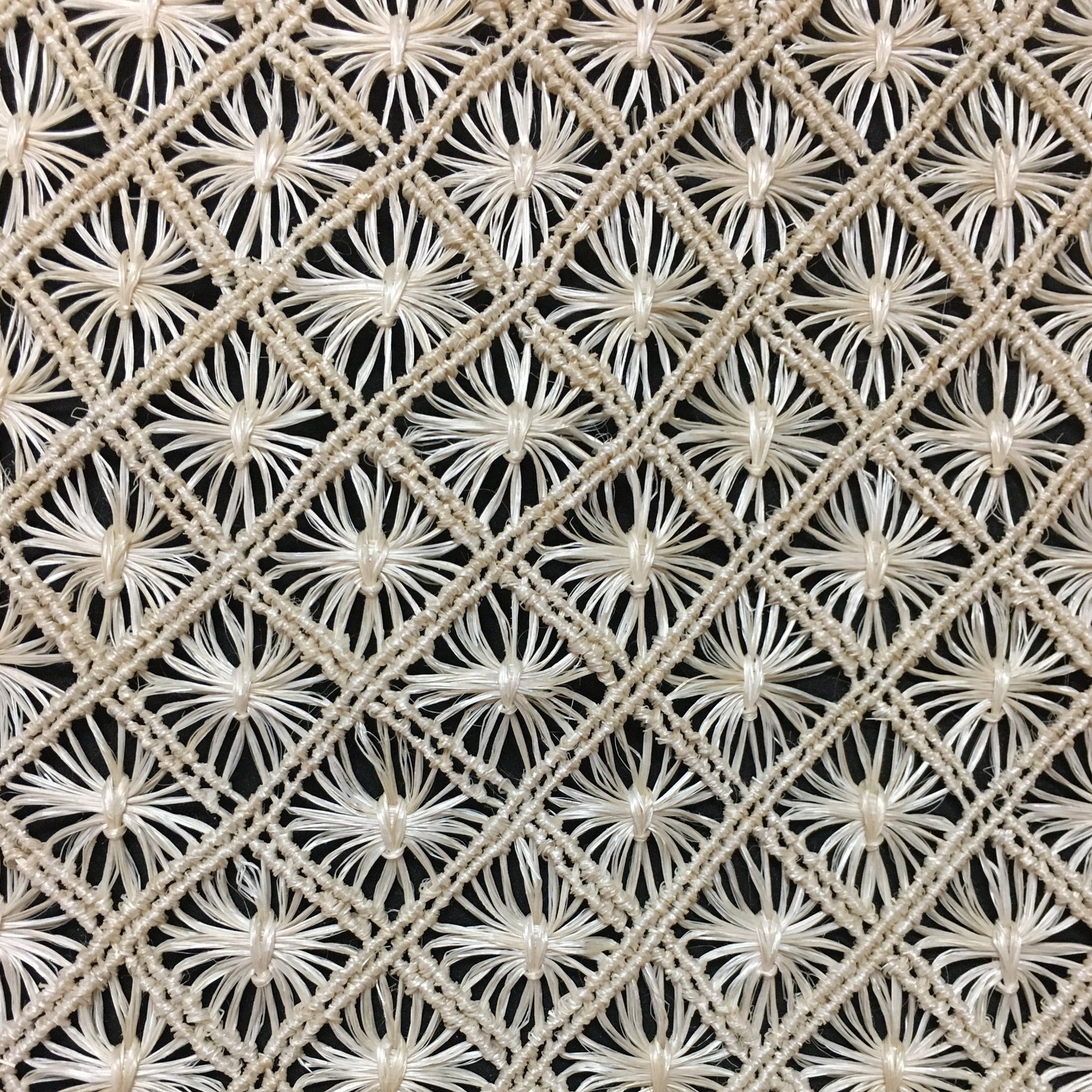 Abaca mat - design a - natural