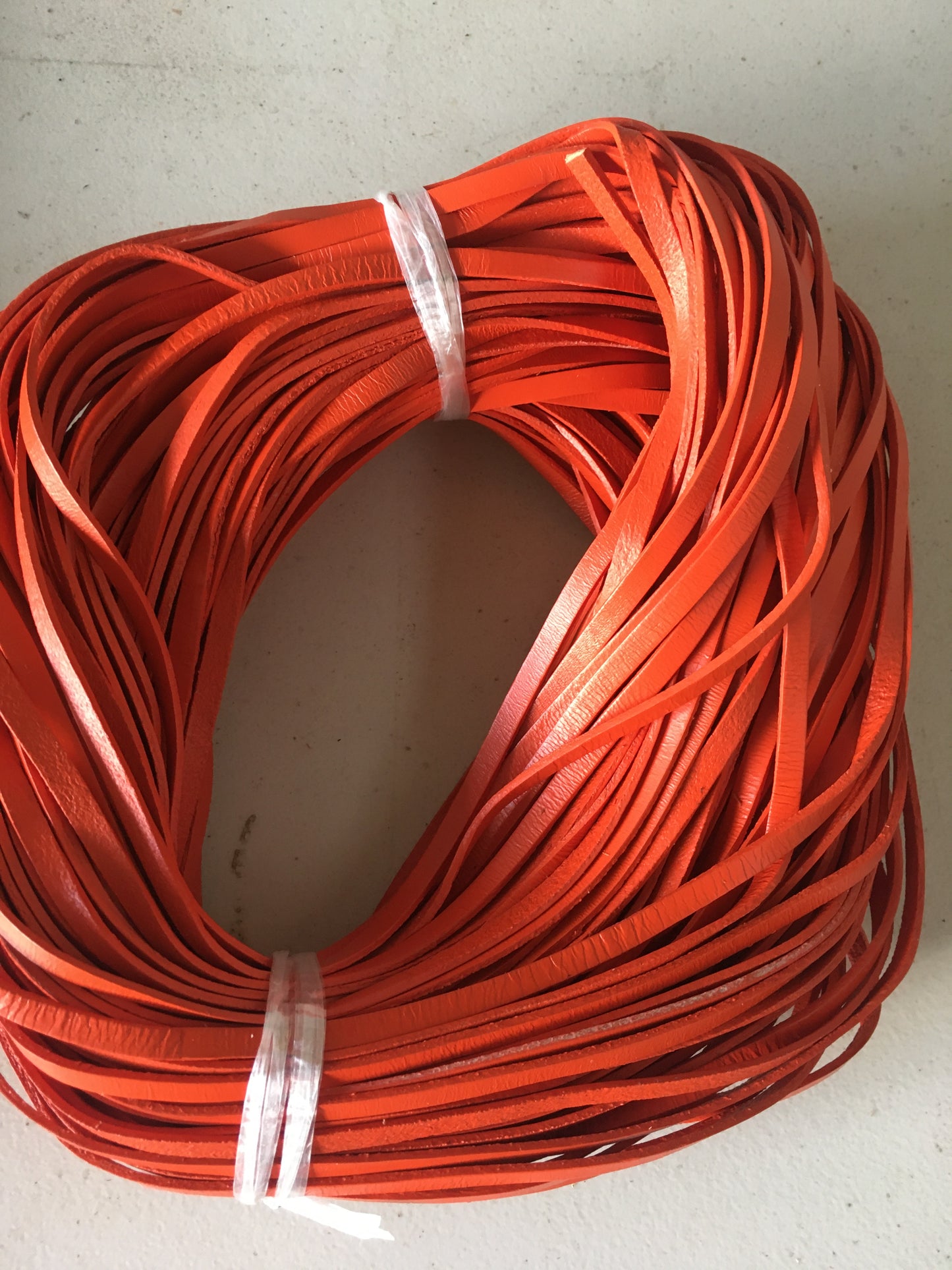 Flat Leather Cord - AU