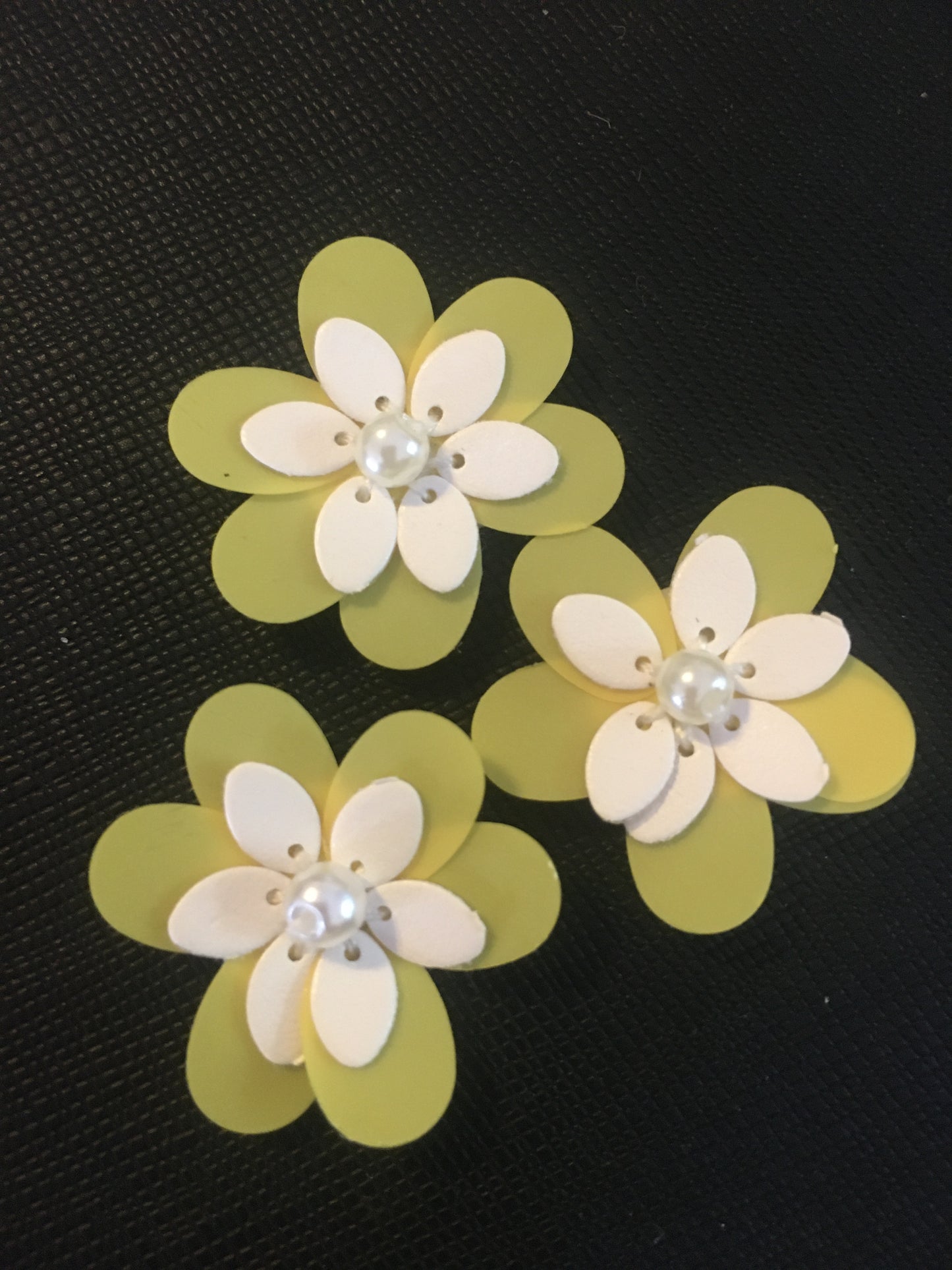 Laser Cut Sequin Flowers - AU