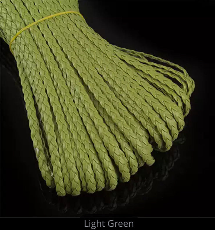 Plaited Leather Cord - AU